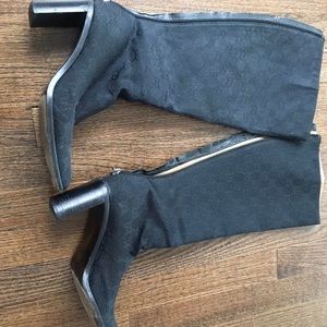 Gucci knee high boots